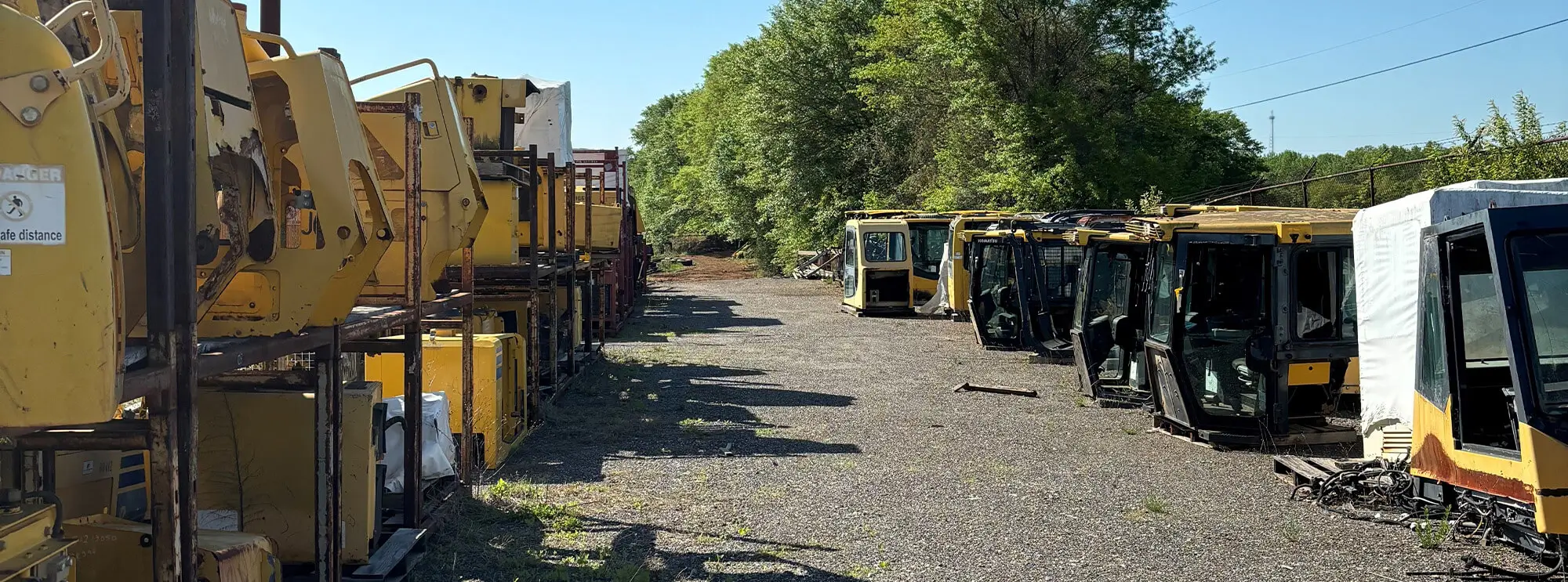 Parts and Equipment Cabs outside